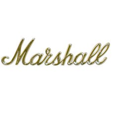 Marshall logo 15cm Guld